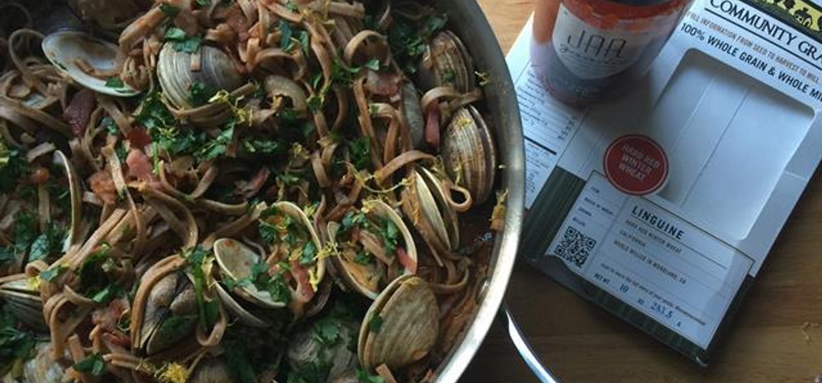 Whole Wheat Linguine & Red Clam Sauce Recipe | SideChef