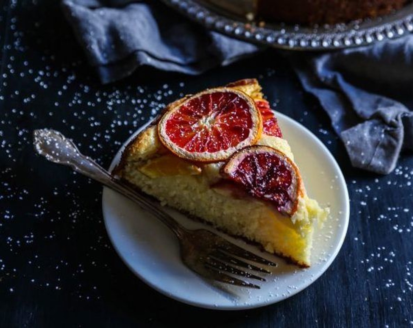 step 5 Remove the cake from oven to cool before slicing and dusting with Powdered Confectioners Sugar (to taste).