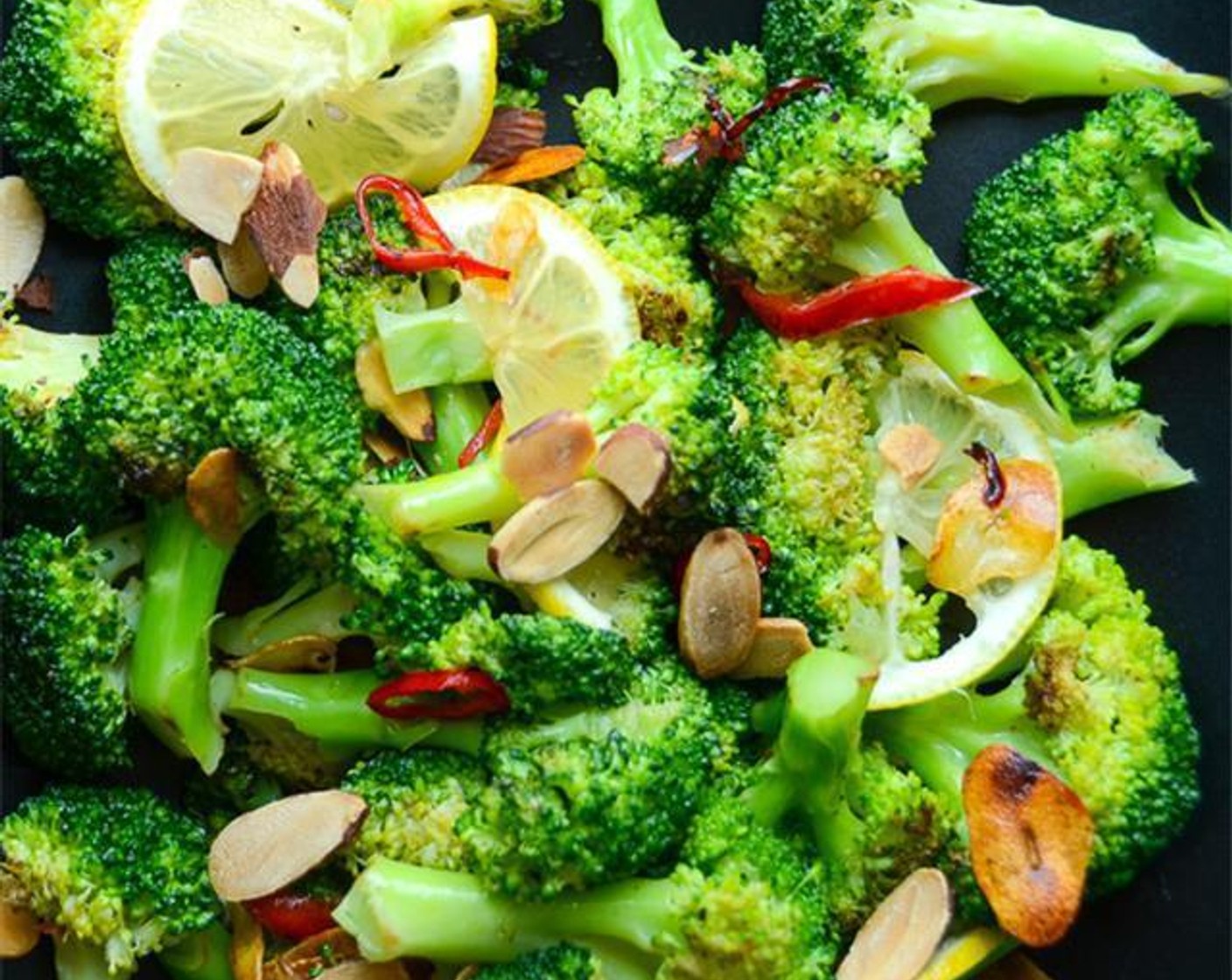 Ottolenghi’s Grilled Broccoli with Chili and Garlic