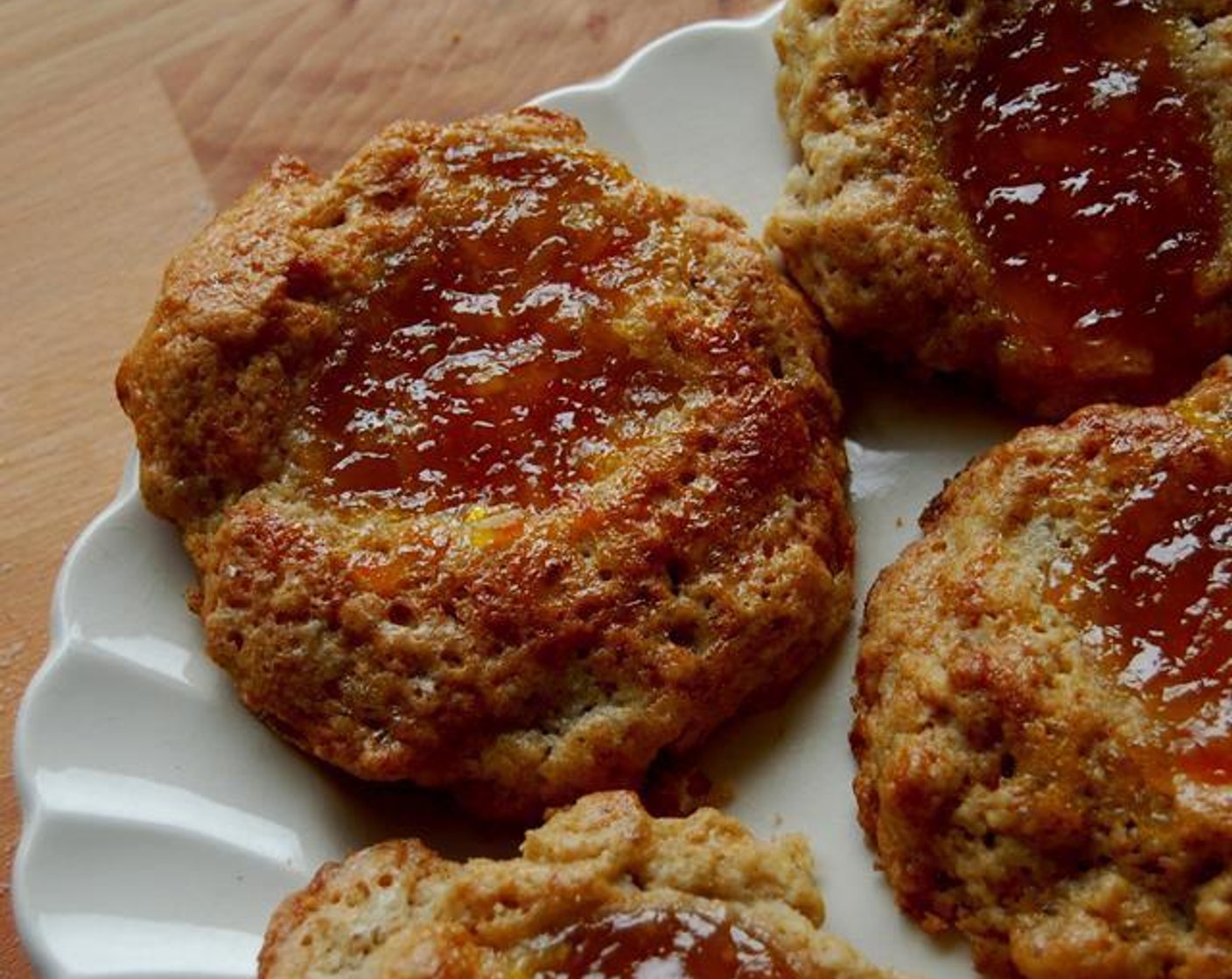 Walnut Jam Scones