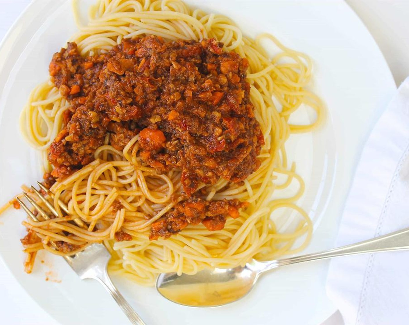 step 4 Serve warm over the cooked pasta and top with ground pepper. Enjoy!