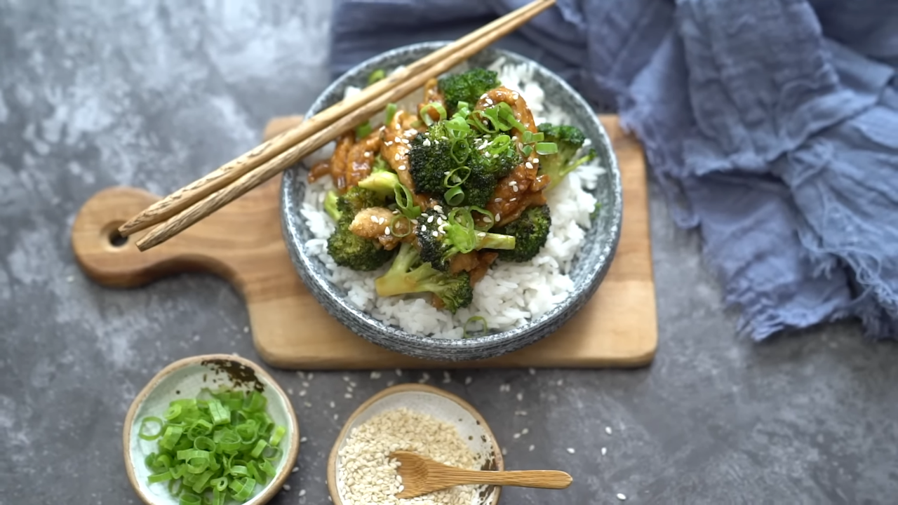 Air Fryer General Tso Chicken-image