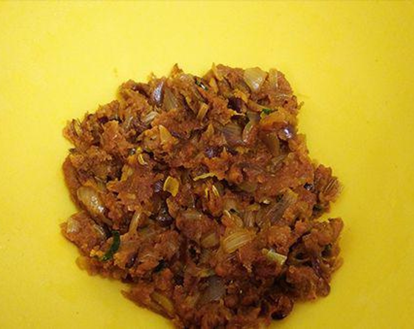 step 5 Now add the Ground Chicken (1 cup) and cook well. You can add chopped coriander leaves too if you desire.