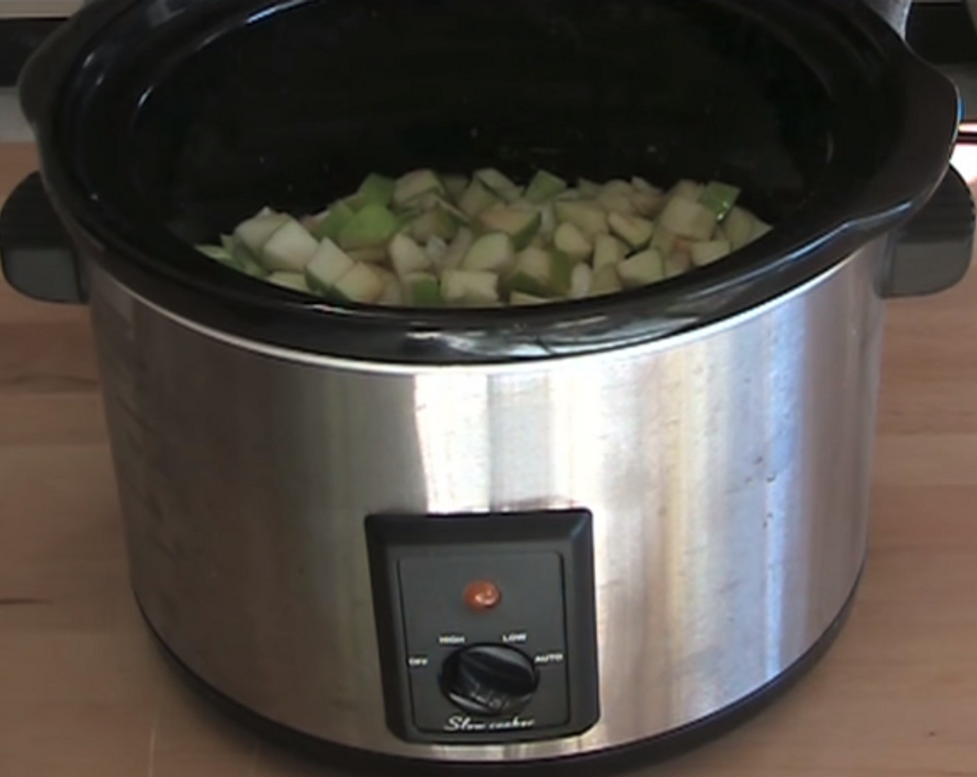 step 2 Add Beef Stock (1 1/2 cups), Salt (to taste) and Ground Black Pepper (to taste) and stir. Cook for 4-6 hours.