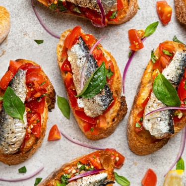 Sardine Open Sandwiches Recipe | SideChef
