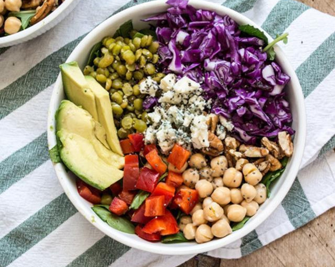 Purple Cabbage and Split Pea Power Bowl
