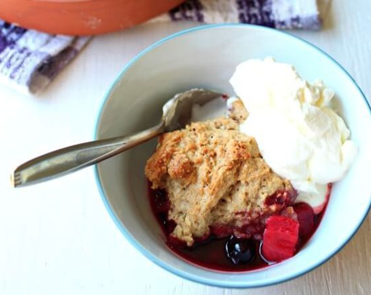 step 7 Cool for 15 minutes, then serve with whipped cream or ice cream. Enjoy!