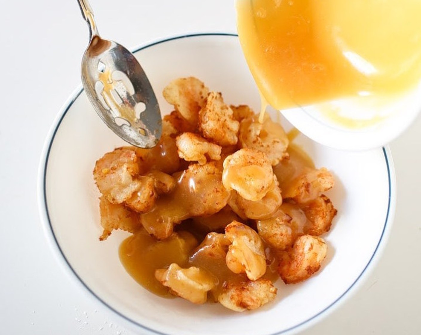 step 10 Toss the shrimp in the sauce until it’s evenly coated.