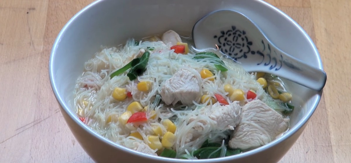 Asian Style Chicken Noodle Soup Recipe | SideChef