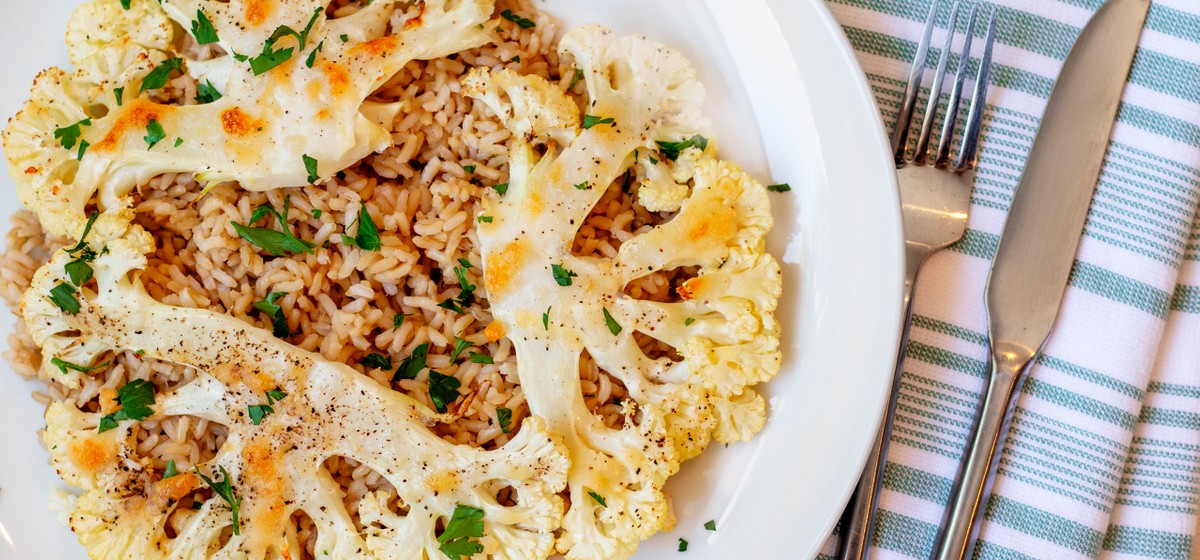 Parmesan Cauliflower Steaks Recipe | SideChef