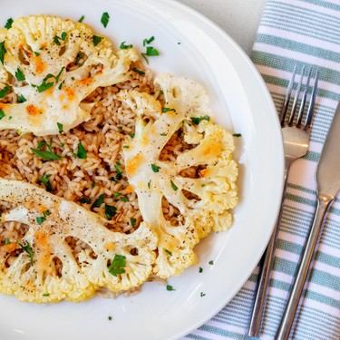 Parmesan Cauliflower Steaks Recipe | SideChef