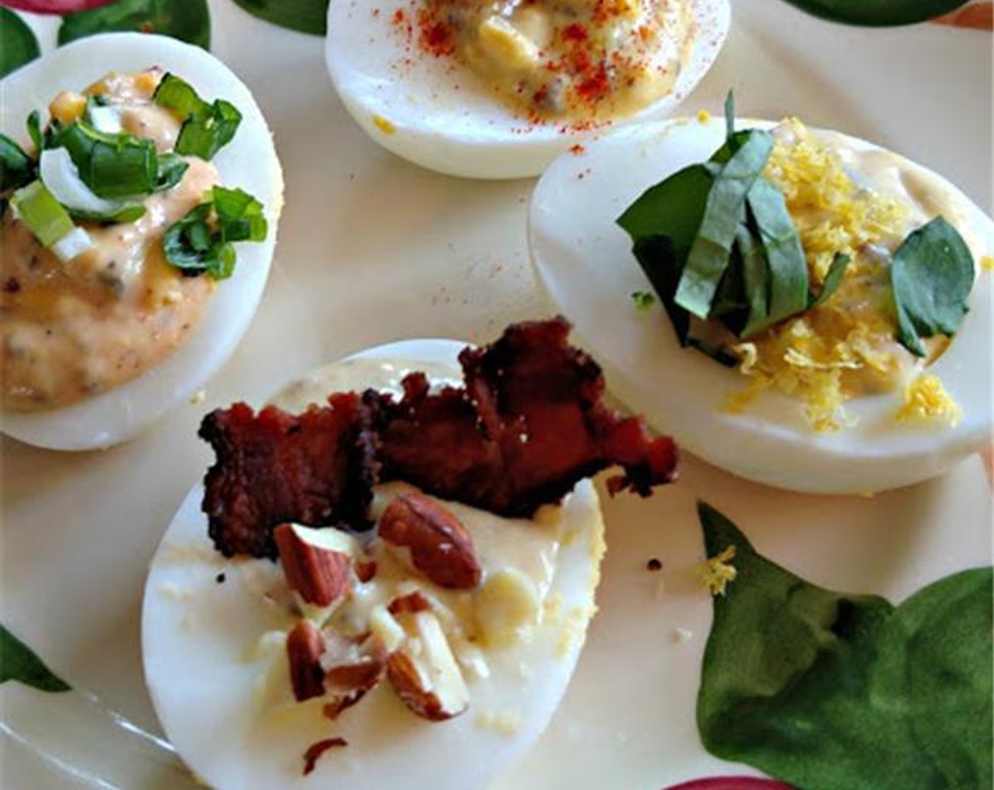 Deviled Eggs Four Ways