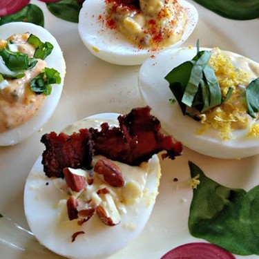 Deviled Eggs Four Ways Recipe | SideChef