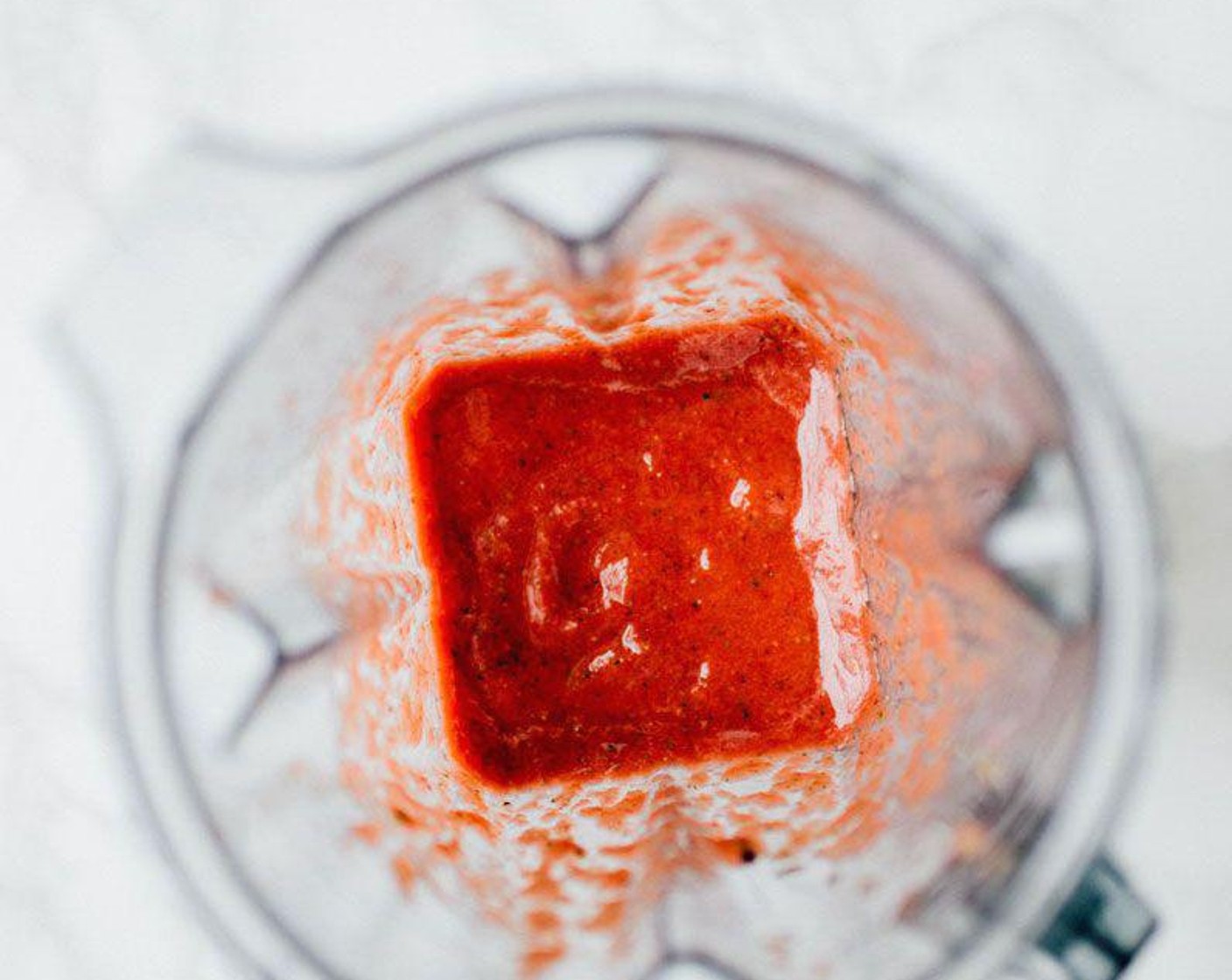 step 2 Blitz watermelon, Fresh Strawberry (1 cup), Honey (1 Tbsp), and juice from Lemon (1) in a blender until completely smooth. If you notice your blender isn’t breaking down the rind completely, just pour the finished smoothie through a wire mesh sieve to strain out the larger bits.