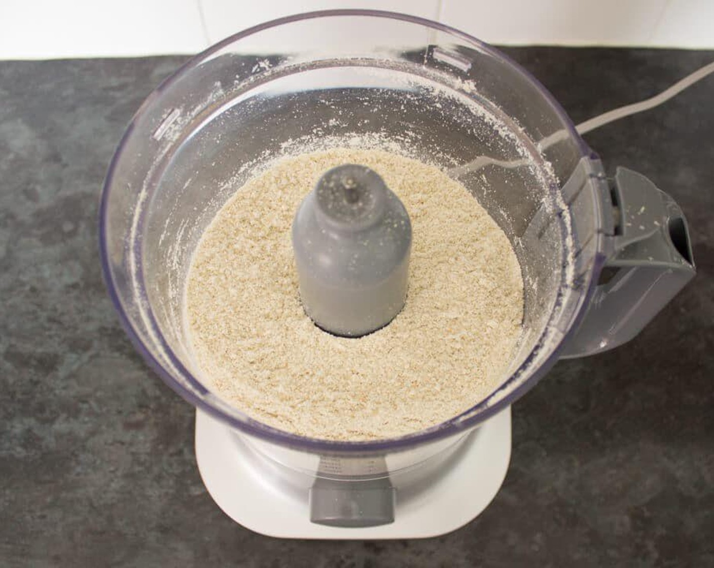 step 2 Blitz the Quick Cooking Oats (2 cups) in a food processor until it almost becomes a fine flour.