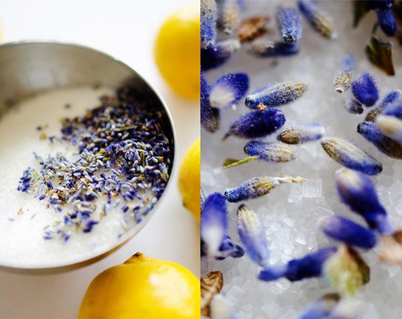 step 1 Combine Dried Lavender Bulbs (1 Tbsp) and Caster Sugar (1 cup) in a large bowl. Pour Water (2 cups) over mixture, stir, and let sit for 30 minutes.
