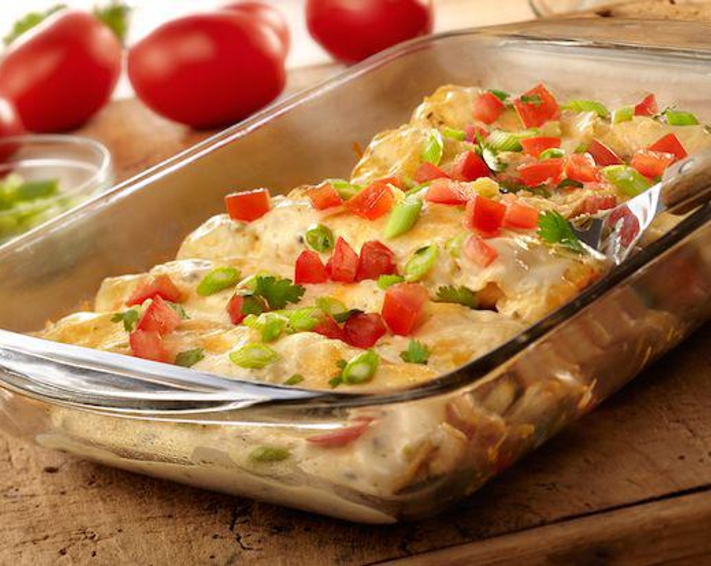 Easy Chicken & Cheese Enchiladas