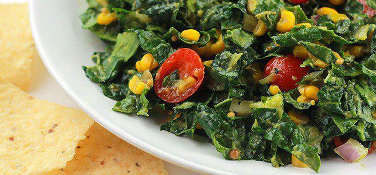 Kale Corn Relish Salad Recipe | SideChef