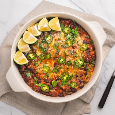 Baked Black Beans with Chorizo Recipe | SideChef