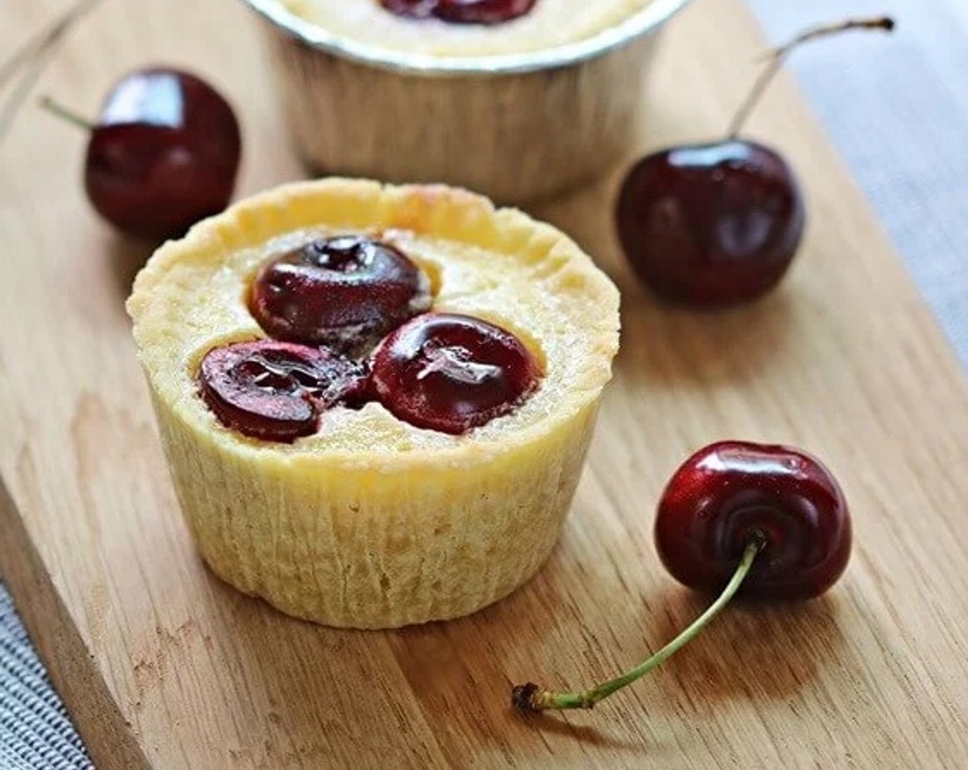 step 8 Leave cherry lemon cups to cool down a little in the muffin cups before removing them onto a wire rack to cool down completely.