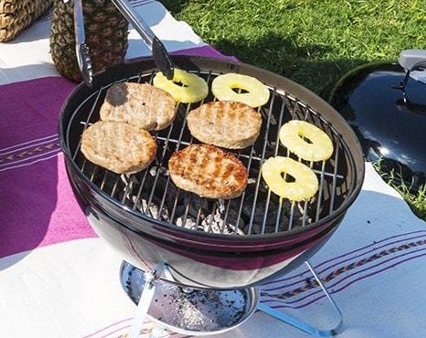 step 2 Baste with Teriyaki Sauce (1/4 cup) for the last minute before removing patties from the grill.