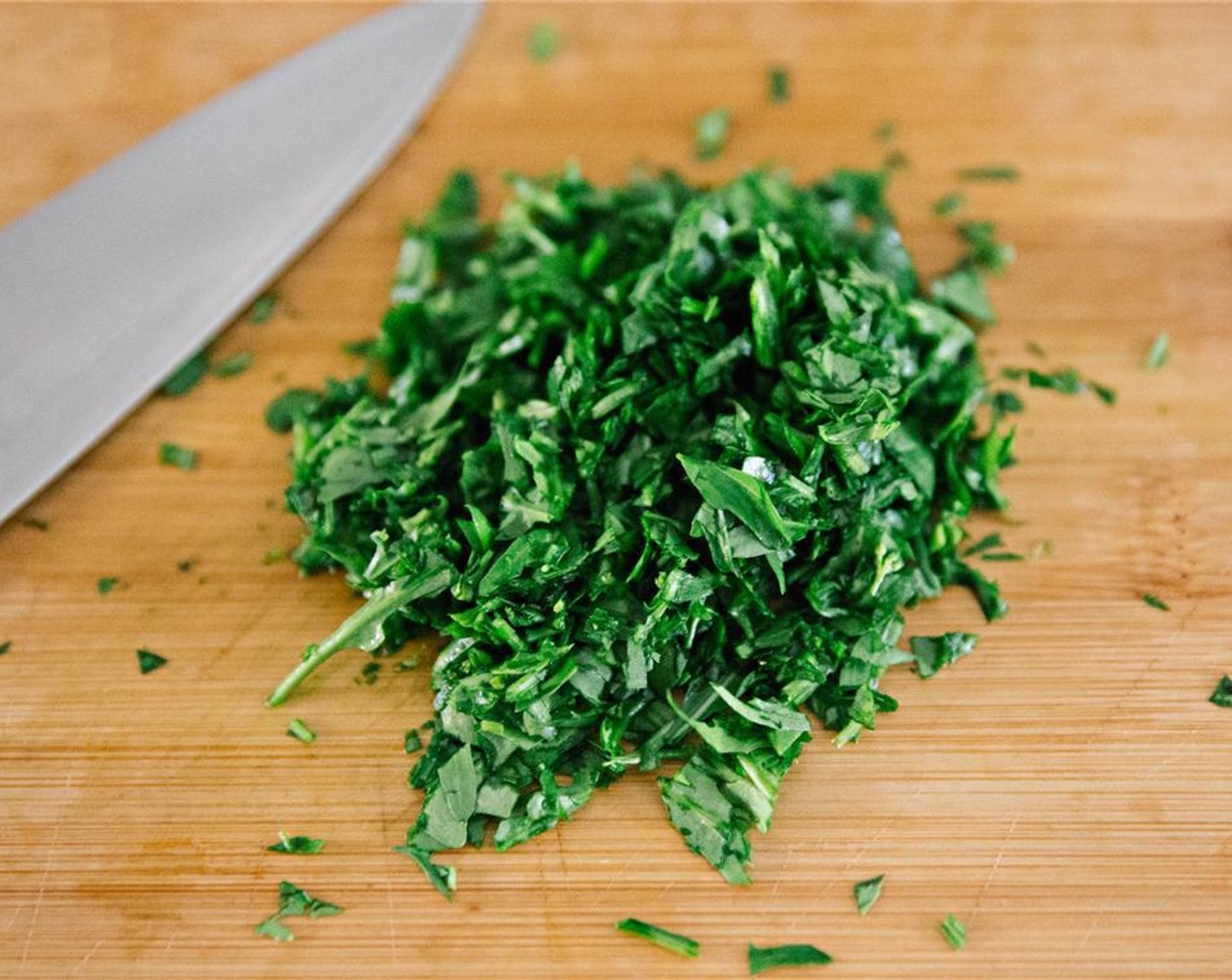 step 2 Roughly chop Arugula (1 cup).