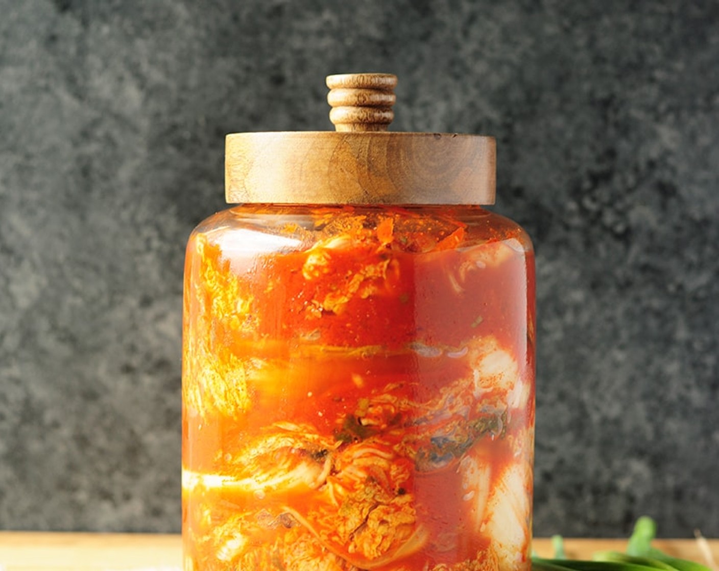 step 13 Cover the kimchi and let it sit in the room temperature for a day or two. It will start fermenting.