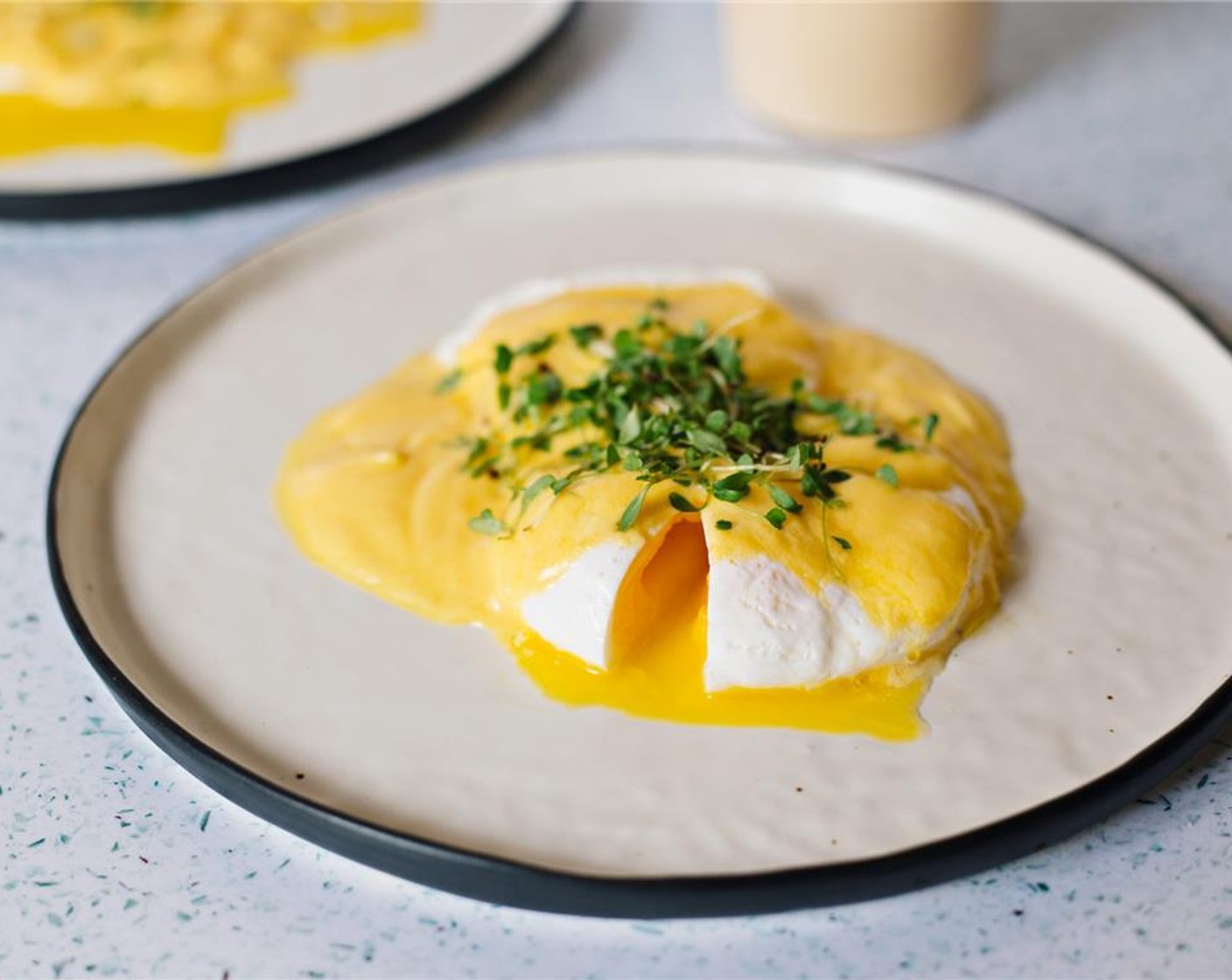 step 10 Serve the Hollandaise Sauce on poached eggs and enjoy!
