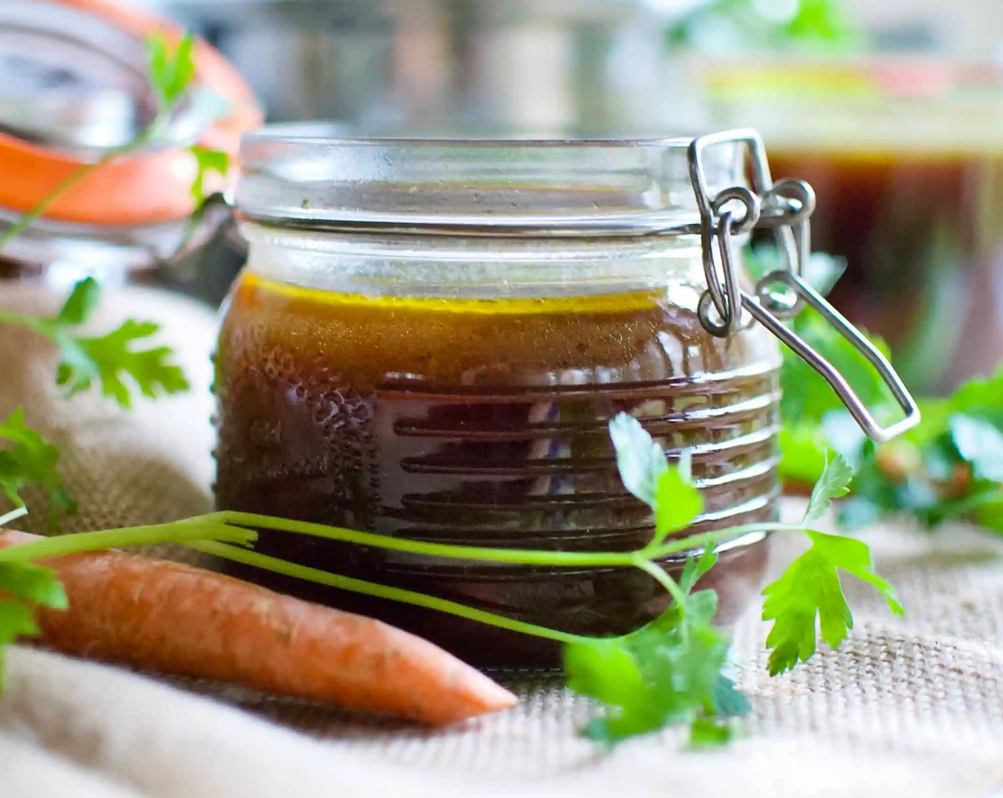 Hearty Vegetarian Umami Broth