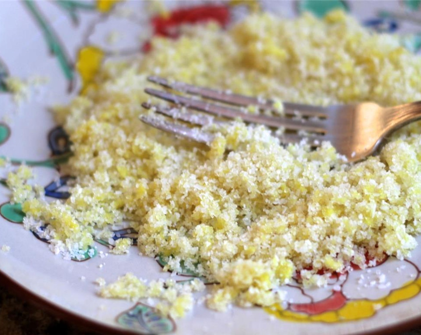 step 5 On a small plate, combine the grated squeezed ginger, Kosher Salt (2 Tbsp) and Pure Cane Sugar (1/2 Tbsp).