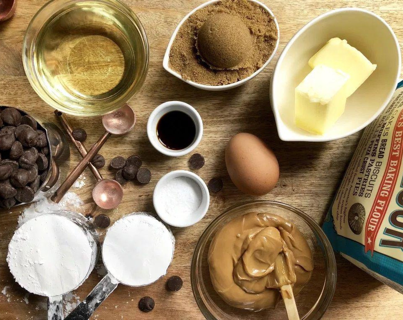 step 2 Whisk All-Purpose Flour (1 3/4 cups), Baking Powder (1 tsp), Baking Soda (1/2 tsp), and Coarse Kosher Salt (1/2 tsp). Set aside.