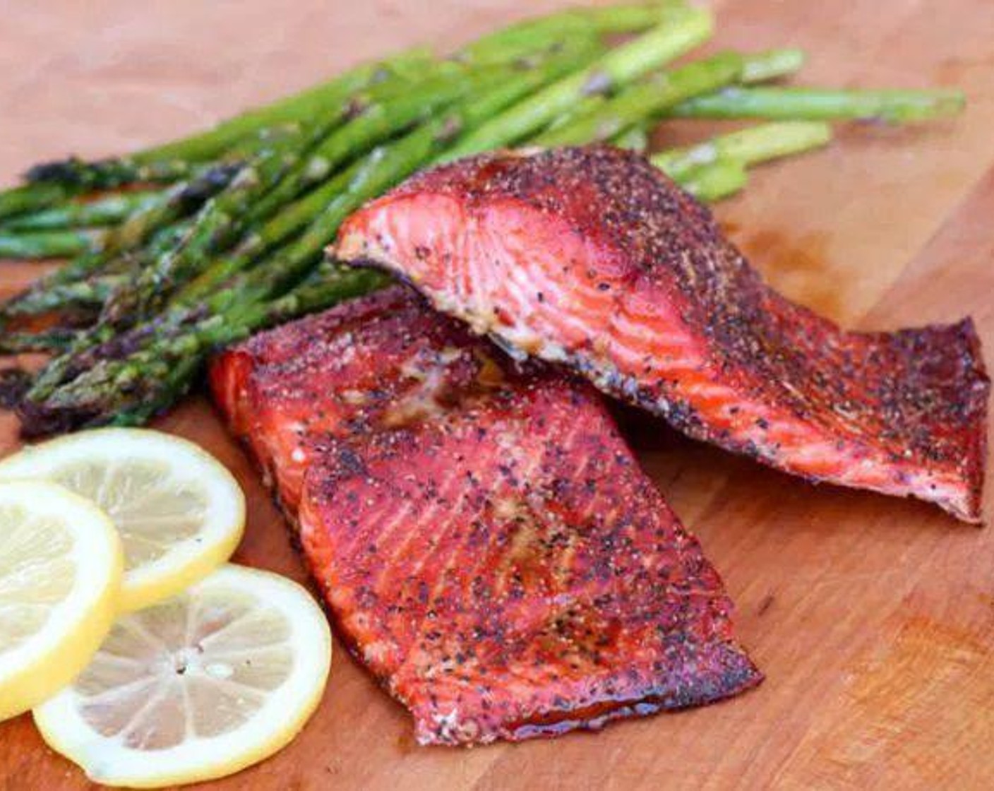 Molasses Glazed Salmon