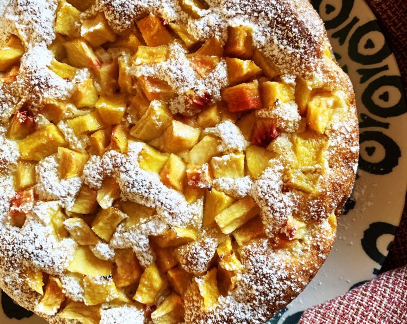 Peach and Yogurt Cake