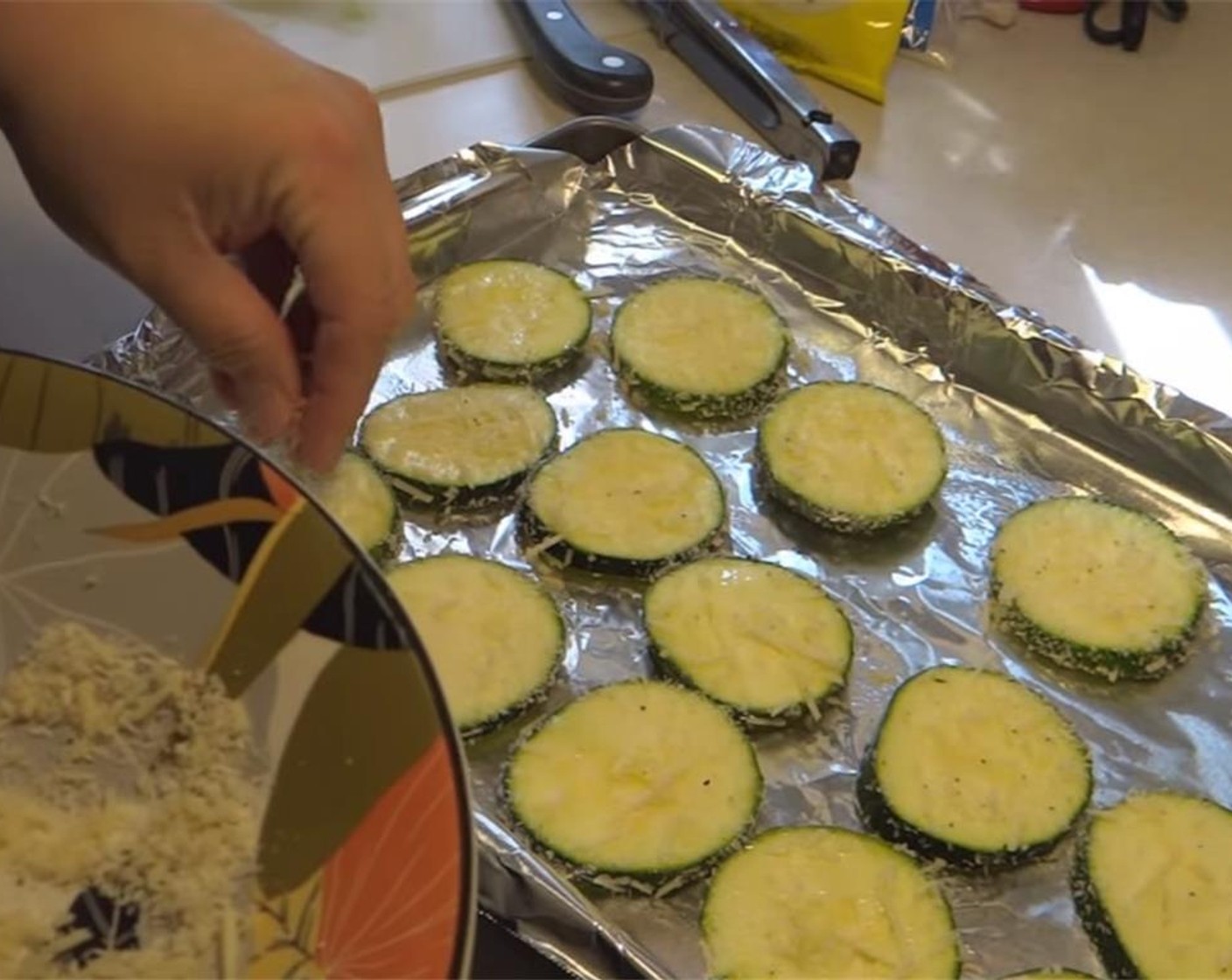 step 6 Place rounds in a single layer on the baking sheet, and sprinkle with remaining bread crumb mixture.