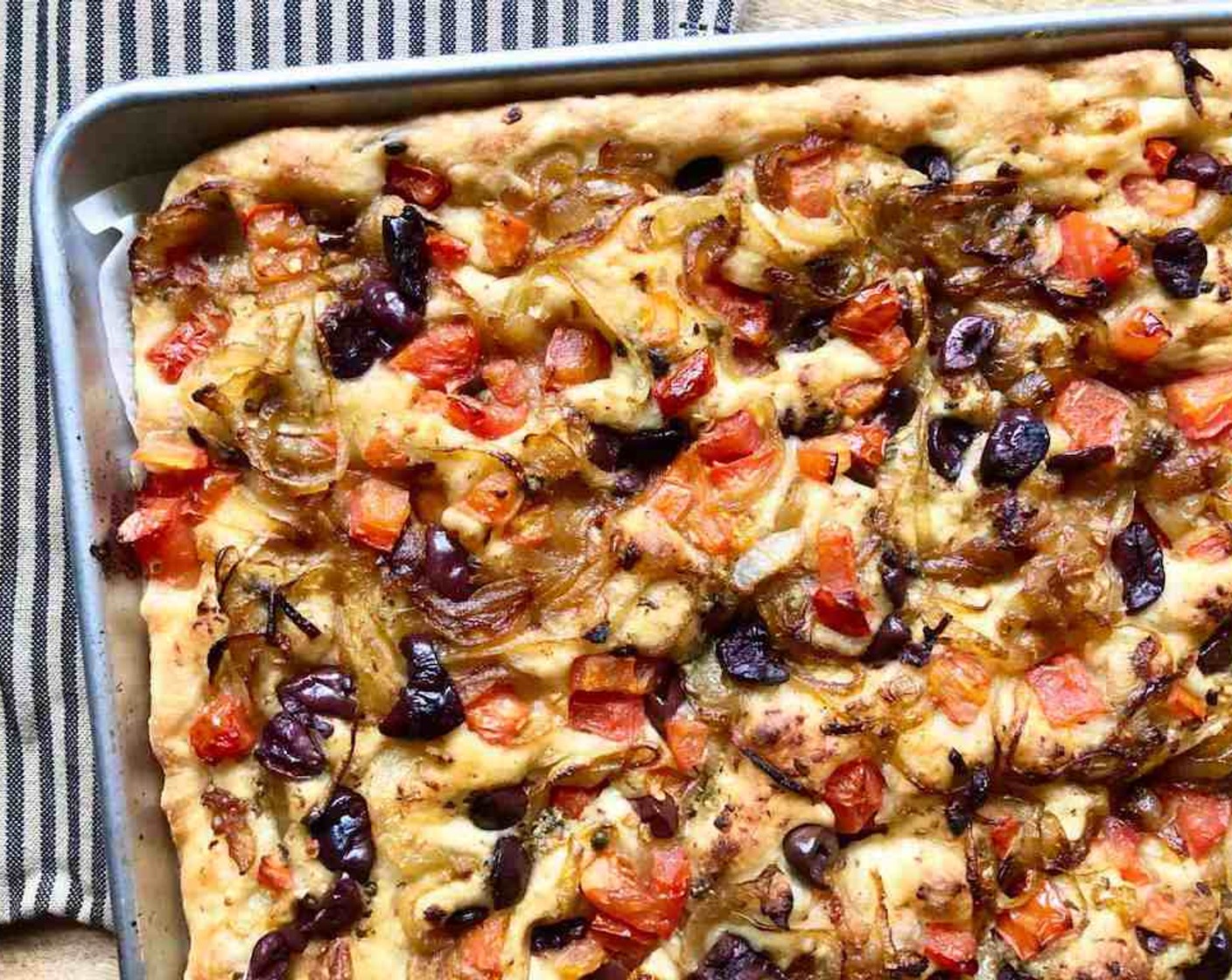 step 13 Transfer the sheet pan to the oven and bake for 25-30 minutes, until the underside is golden and crisp