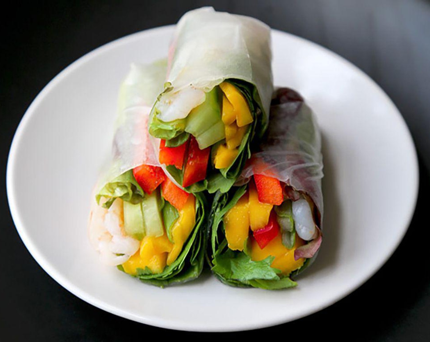 Mango and Shrimp Summer Rolls