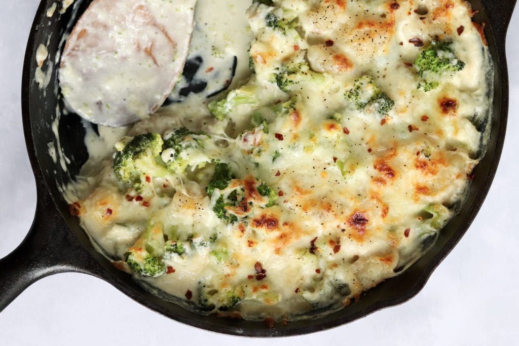 Cheesy Baked Broccoli Gnocchi Recipe SideChef
