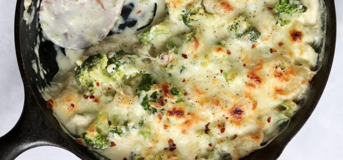 Cheesy Baked Broccoli Gnocchi Recipe | SideChef