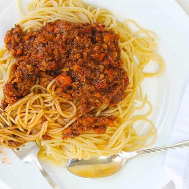 Vegan Spaghetti Bolognese Recipe | SideChef