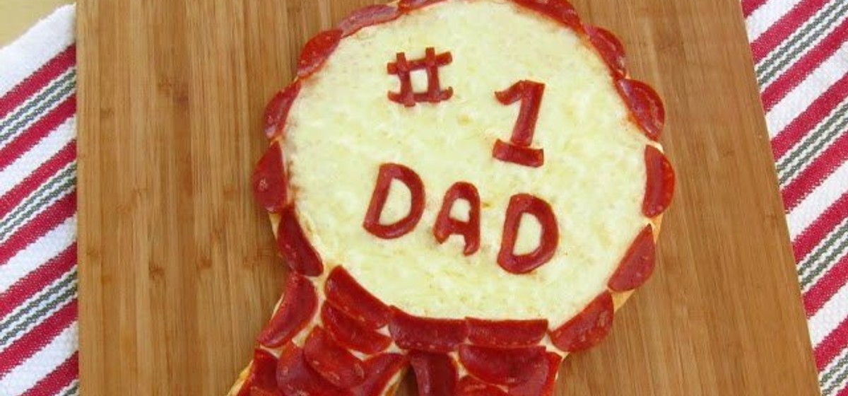 Father’s Day Pepperoni Pizza Ribbon Recipe | SideChef