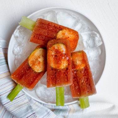 Bloody Mary Popsicles with Homemade Tomato Juice Recipe | SideChef