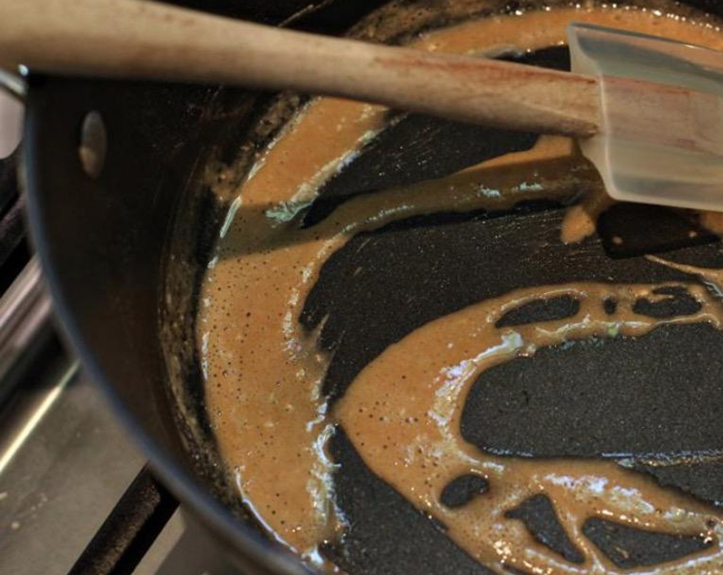 step 4 Place a large saucepot on medium heat, and add the Butter (to taste). When the butter has melted, add the All-Purpose Flour (to taste) and whisk until incorporated. Cook 2-3 minutes until the flour smells nutty and toasted. This is your roux.