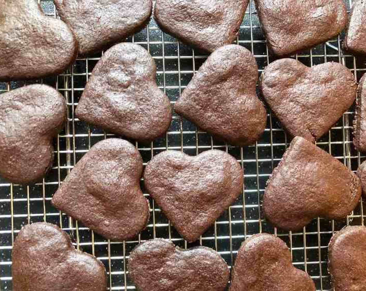 step 9 Allow the cookies to remain on the sheet for about 1 minute then carefully transfer them to a wire rack to cool.