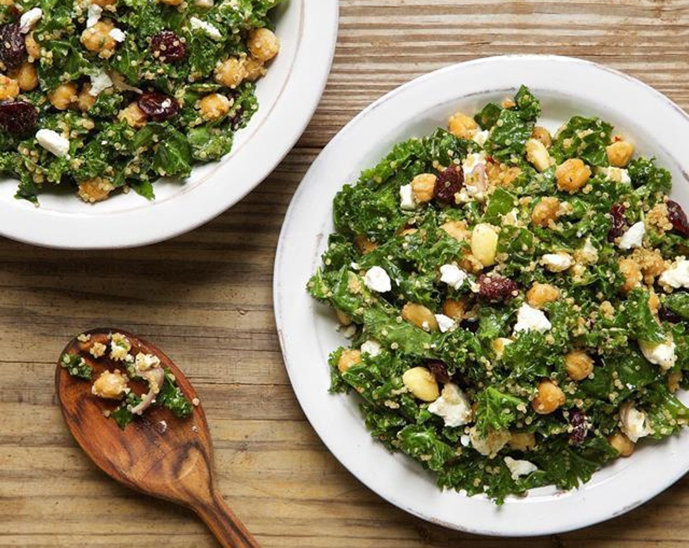 Kale, Quinoa, and Dried Cherry Salad
