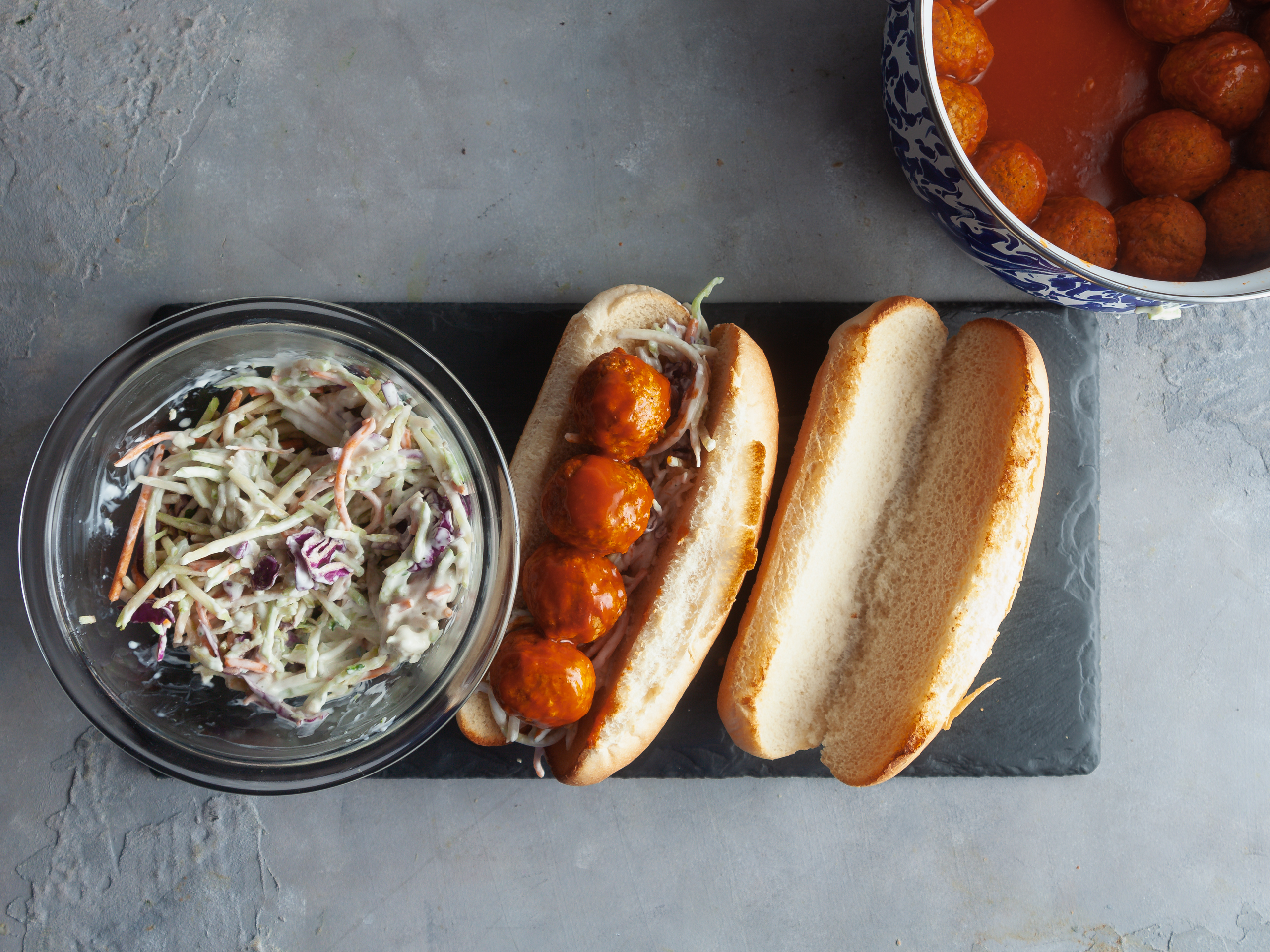 Buffalo Meatball Subs Recipe | SideChef