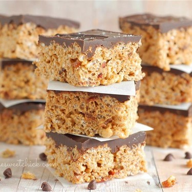 Maple Bacon Rice Krispy Treats Recipe | SideChef