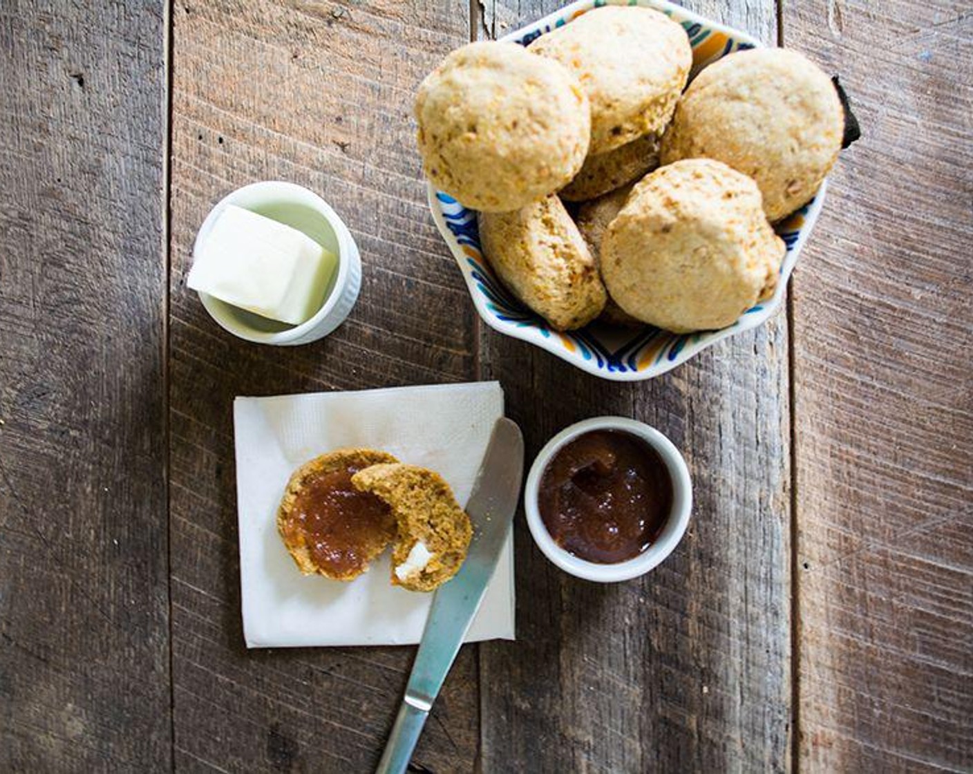 Whole Wheat Butternut Squash Biscuits