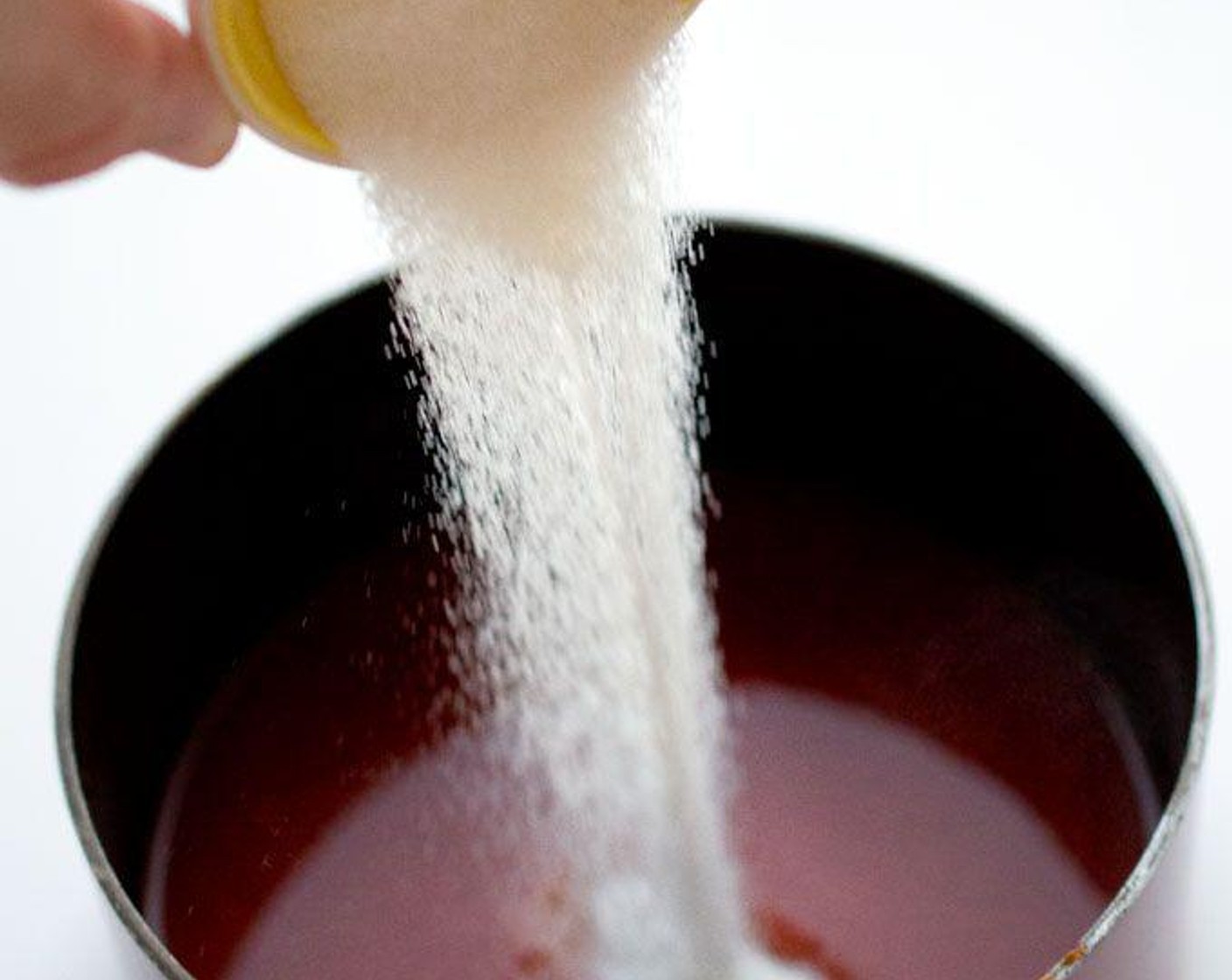 step 2 In a small saucepan, bring Sriracha (4 Tbsp), Water (4 Tbsp), and Agar-Agar Powder (1 Tbsp) to a slow simmer over medium heat, stirring constantly. If mixture begins to smoke, remove pan from stove, reduce heat, then continue cooking.