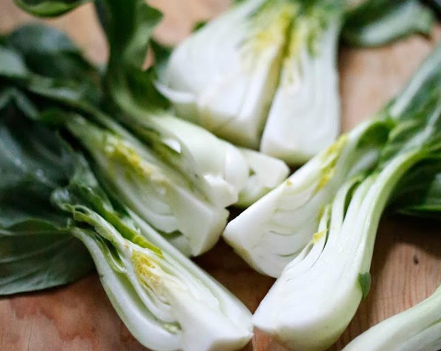 step 11 Quarter the Baby Bok Choy (4).