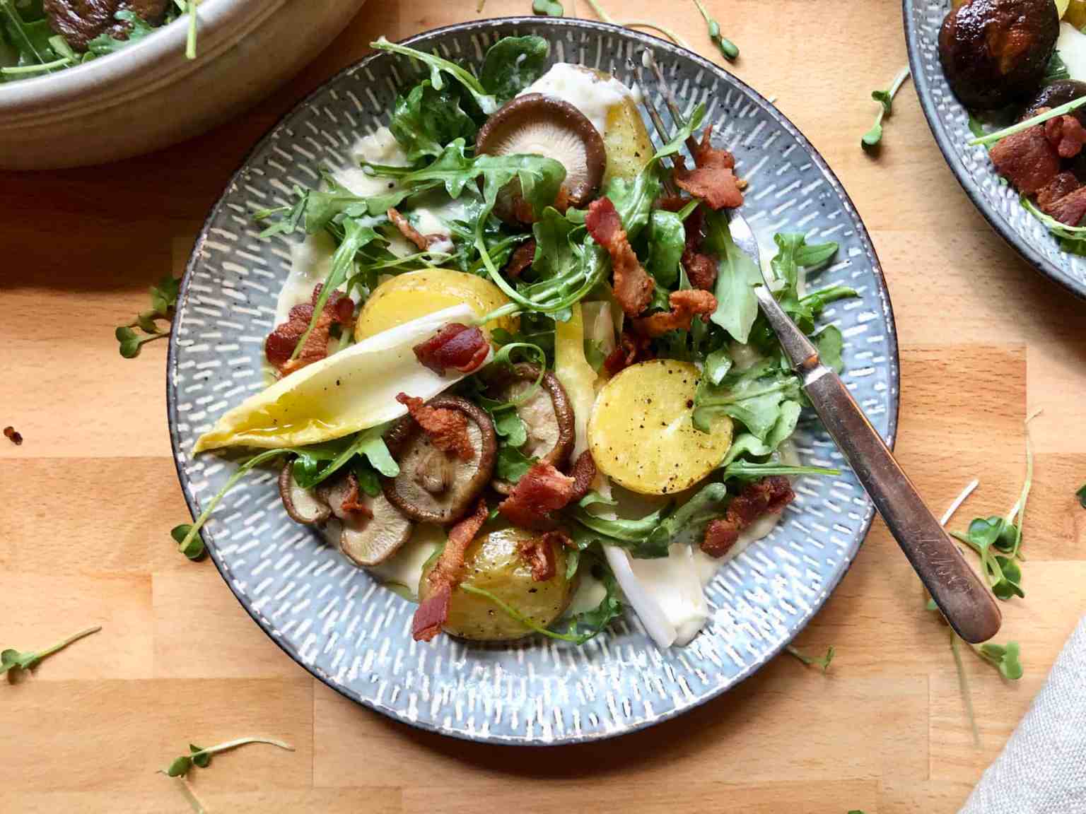 Gruyère Fondue Salad Recipe SideChef